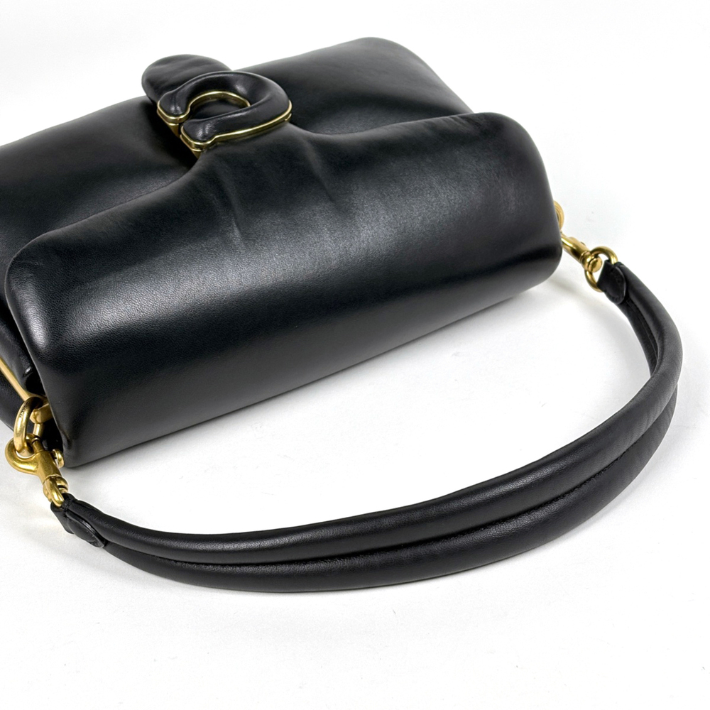 Coach Pillow Tabby 26 Handbag, 2-Way, Leather, Black, C0772, Women's - Picture 5 of 7